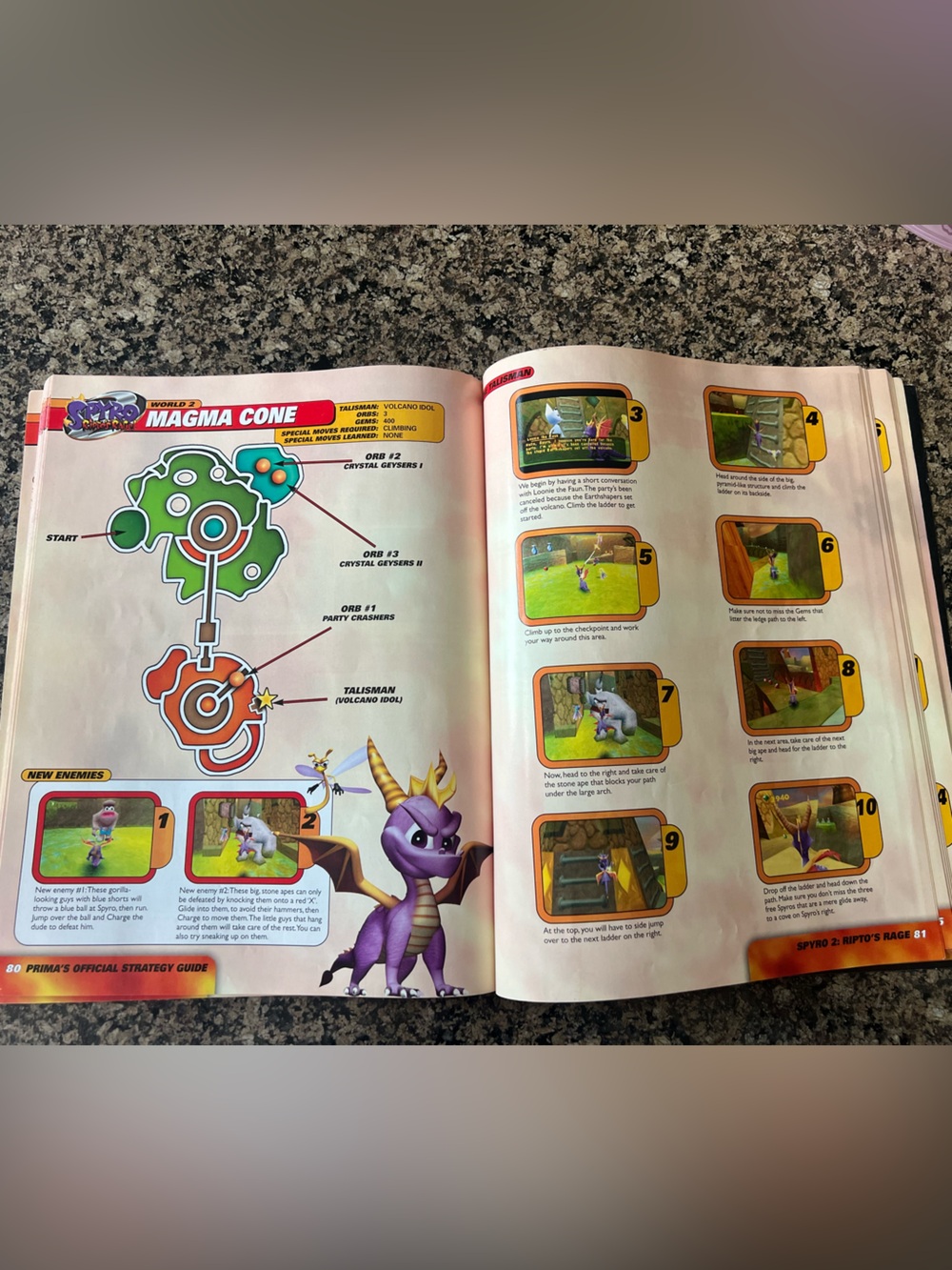 Prima's Spyro: Ripto's Rage! Strategy Guide - Purple - Picture 2 of 3